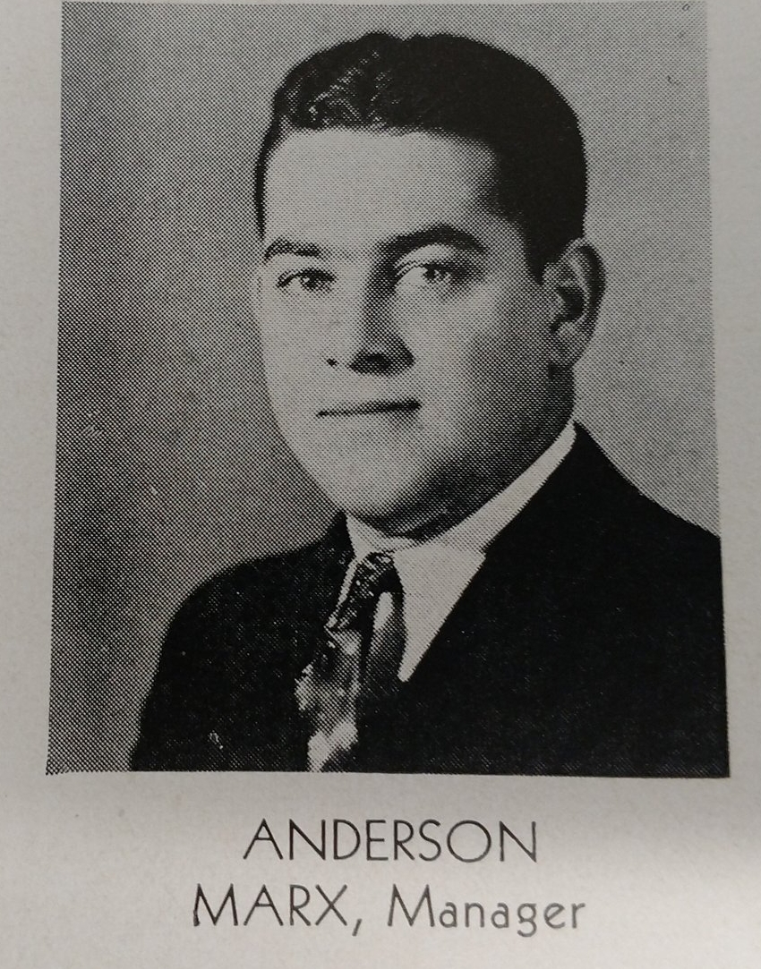 Marx Anderson track mgr.