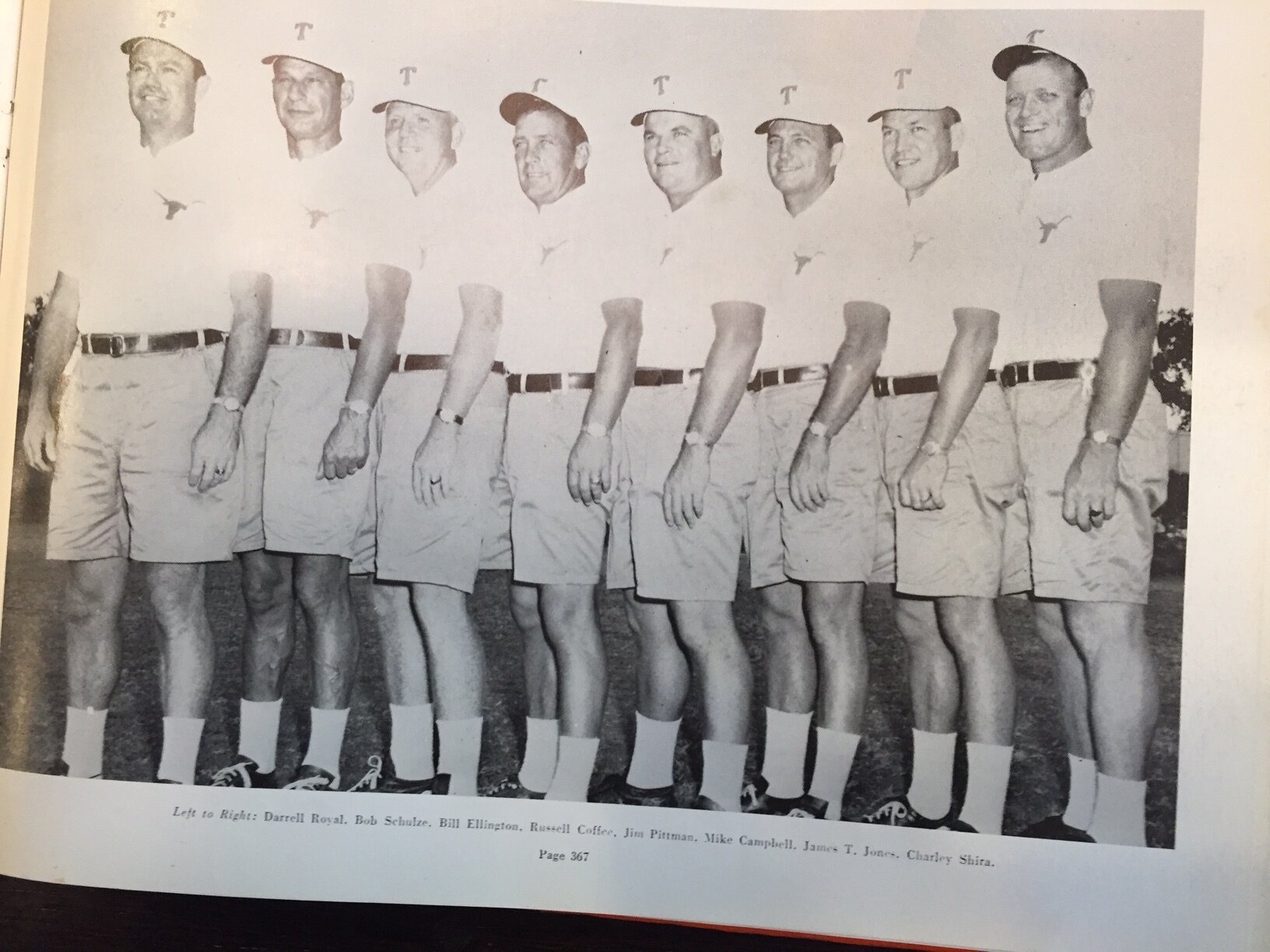 T-Jones second from Right. Royal's first Coaching Staff