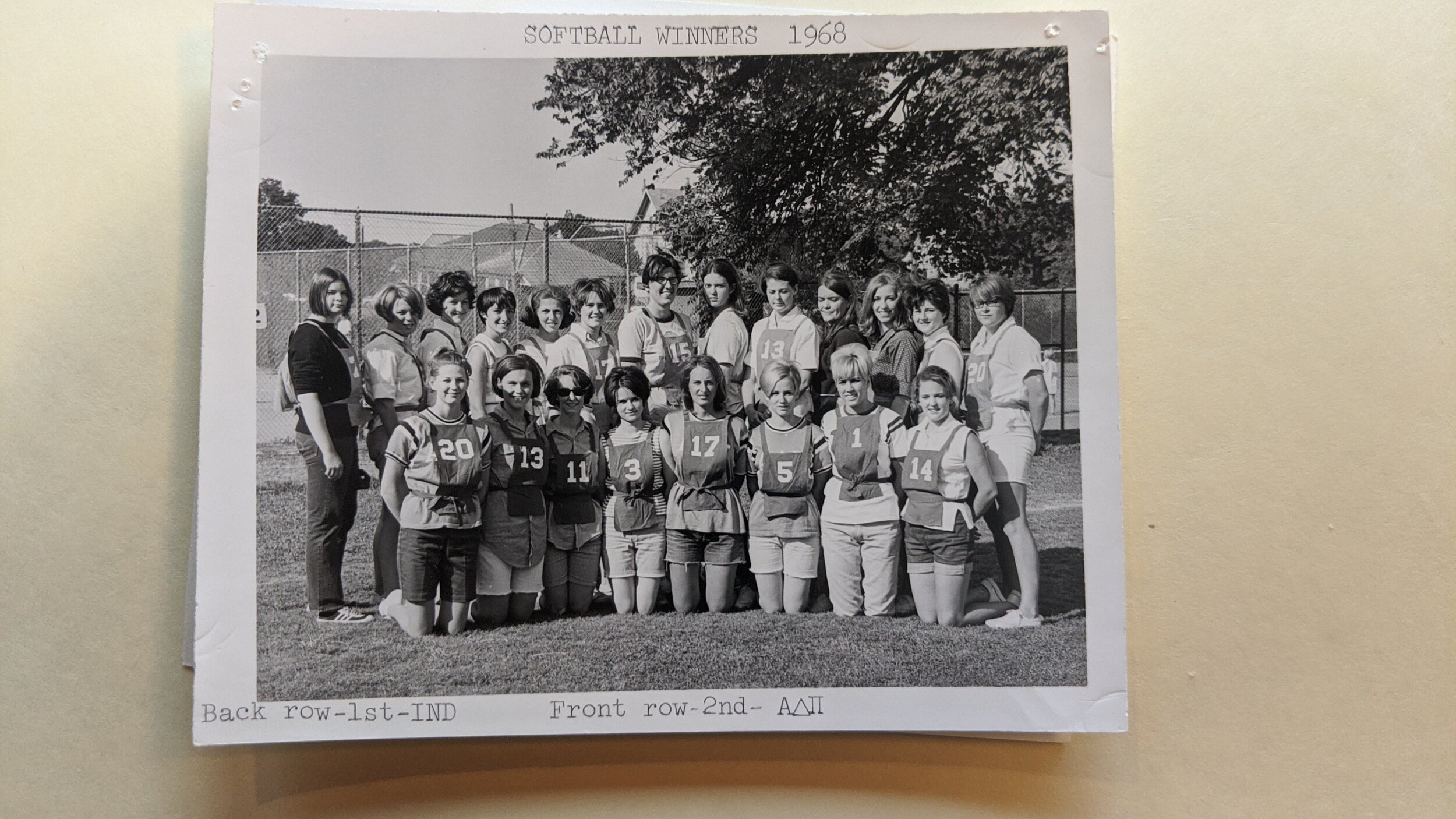 1968 softball 