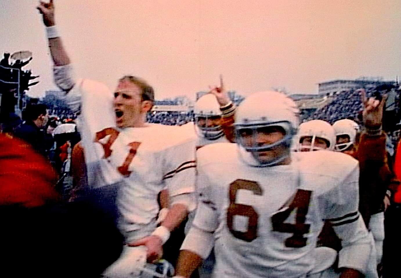 Celebration after Arkansas game