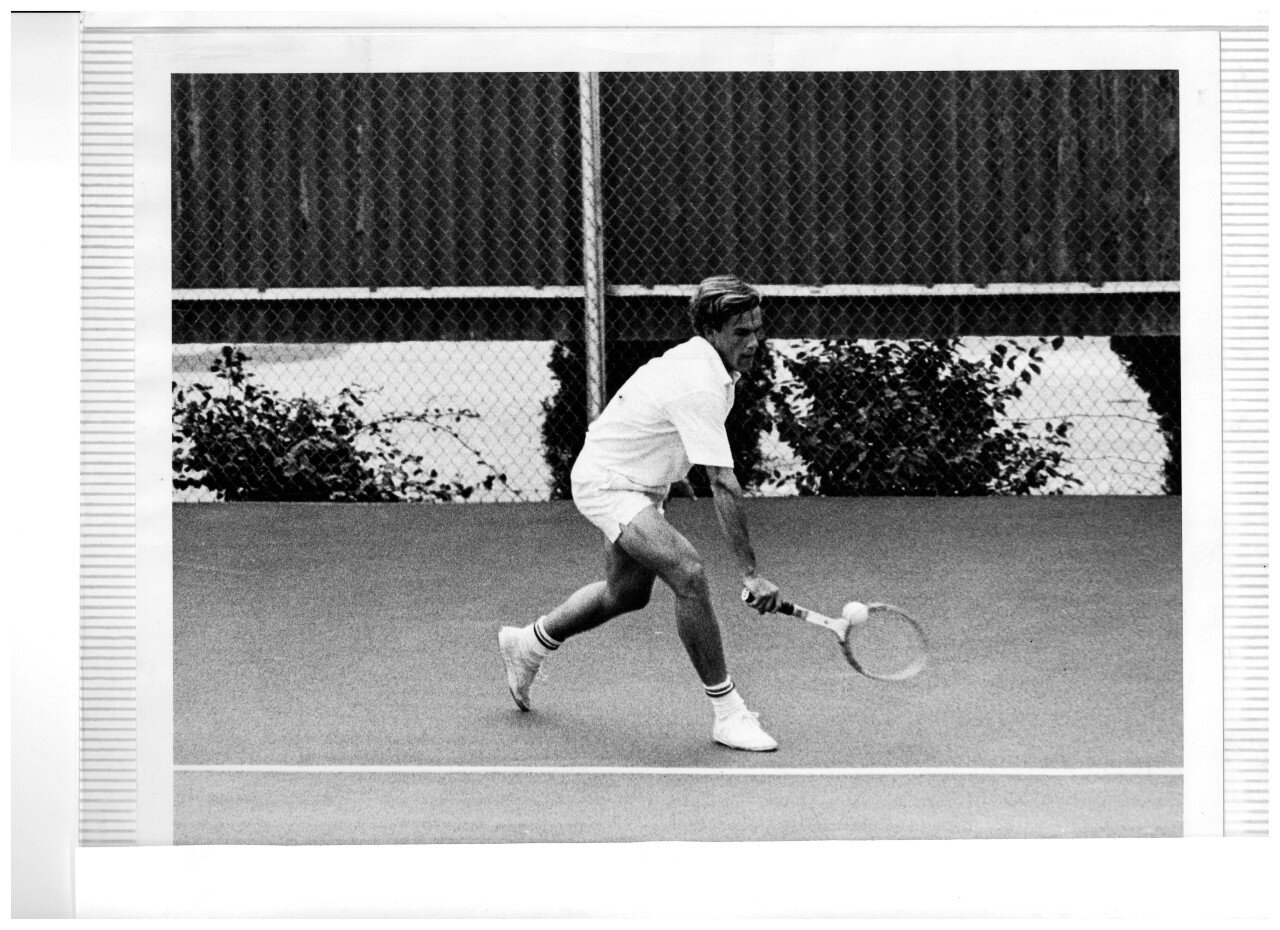 1973 _Jim Bayless defeats Ken deKoning, University of Corpus Christi and Davis Cupper for Suriname, 1973.jpg