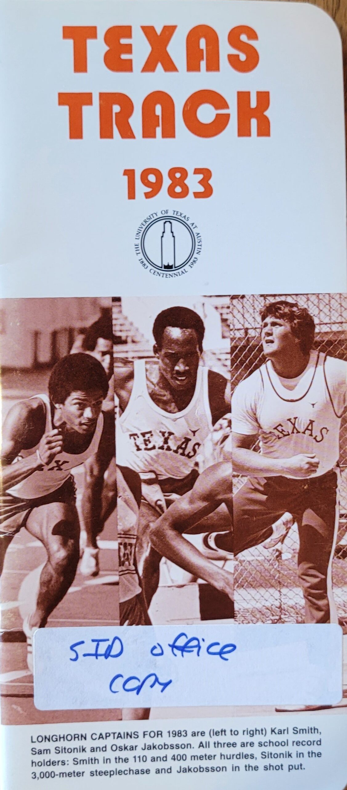 1983 men's track Karl Smith, Sam Sitonki, Oskar Jakebsson (2).jpg