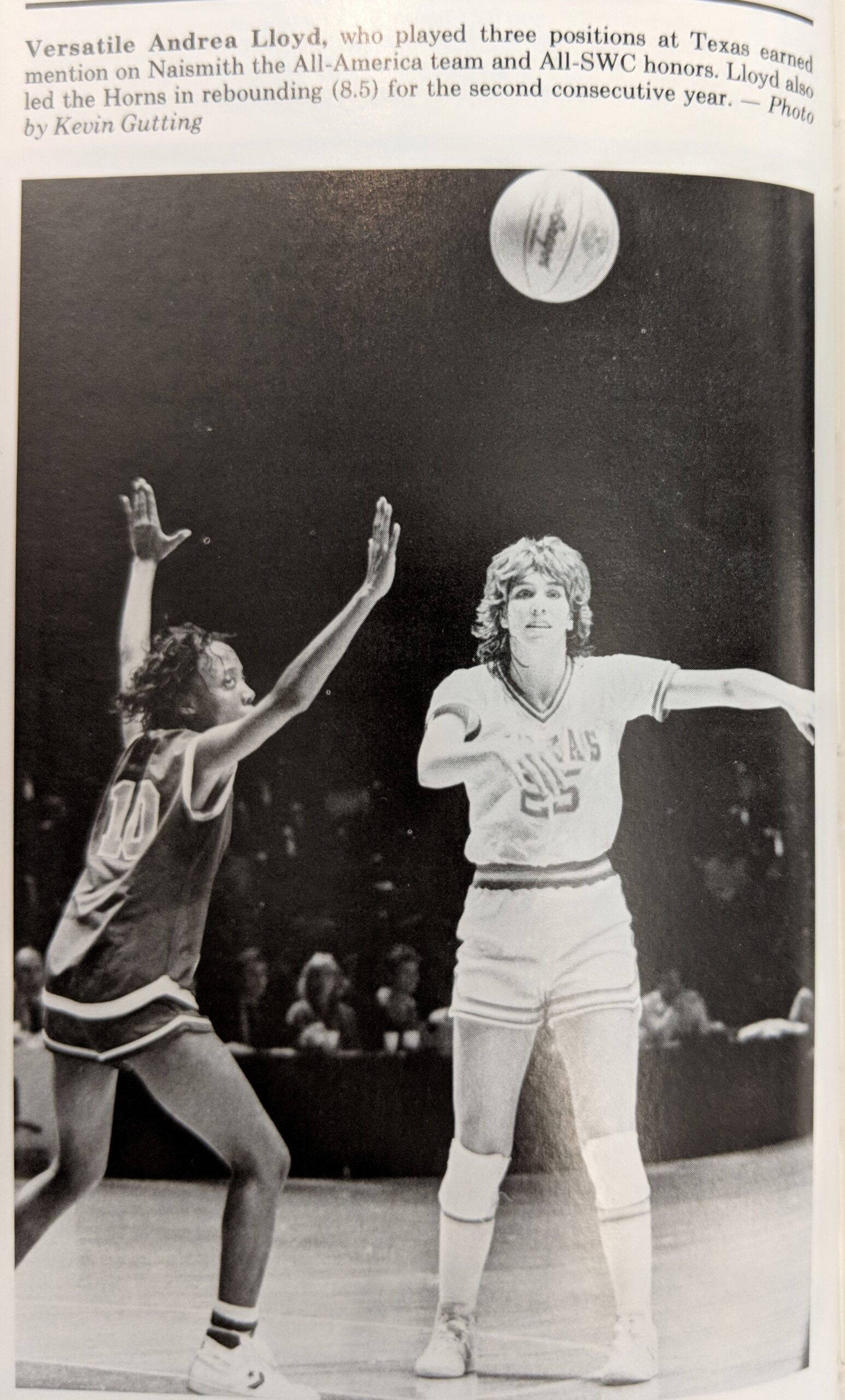          Andrea Lloyd inducted into the Women's Basketball Hall of Fame in 2007. She set the record as the top SWC rebounder and was the SWC Player of the year. HOH   