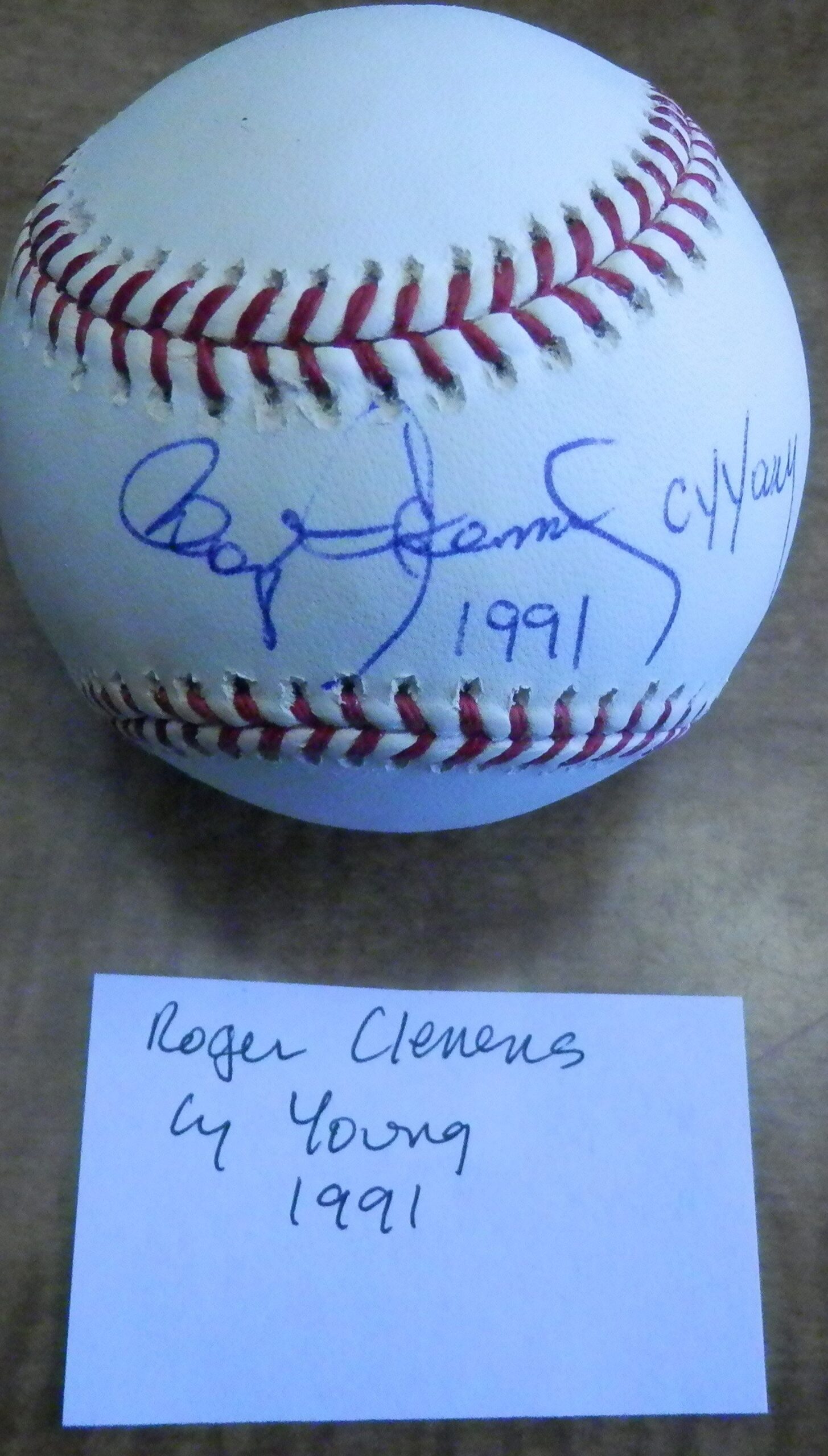 1991 Roger Clemens