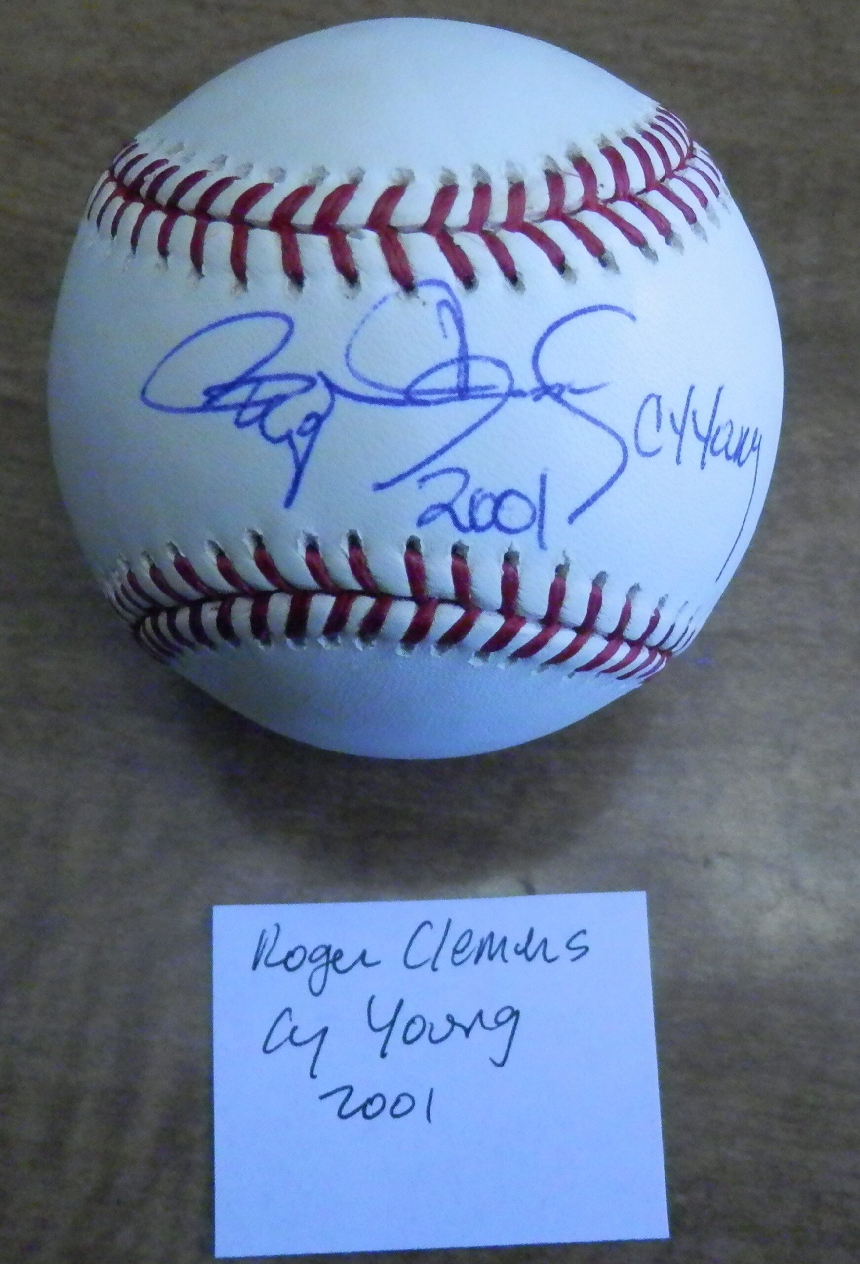 2001 Roger Clemens