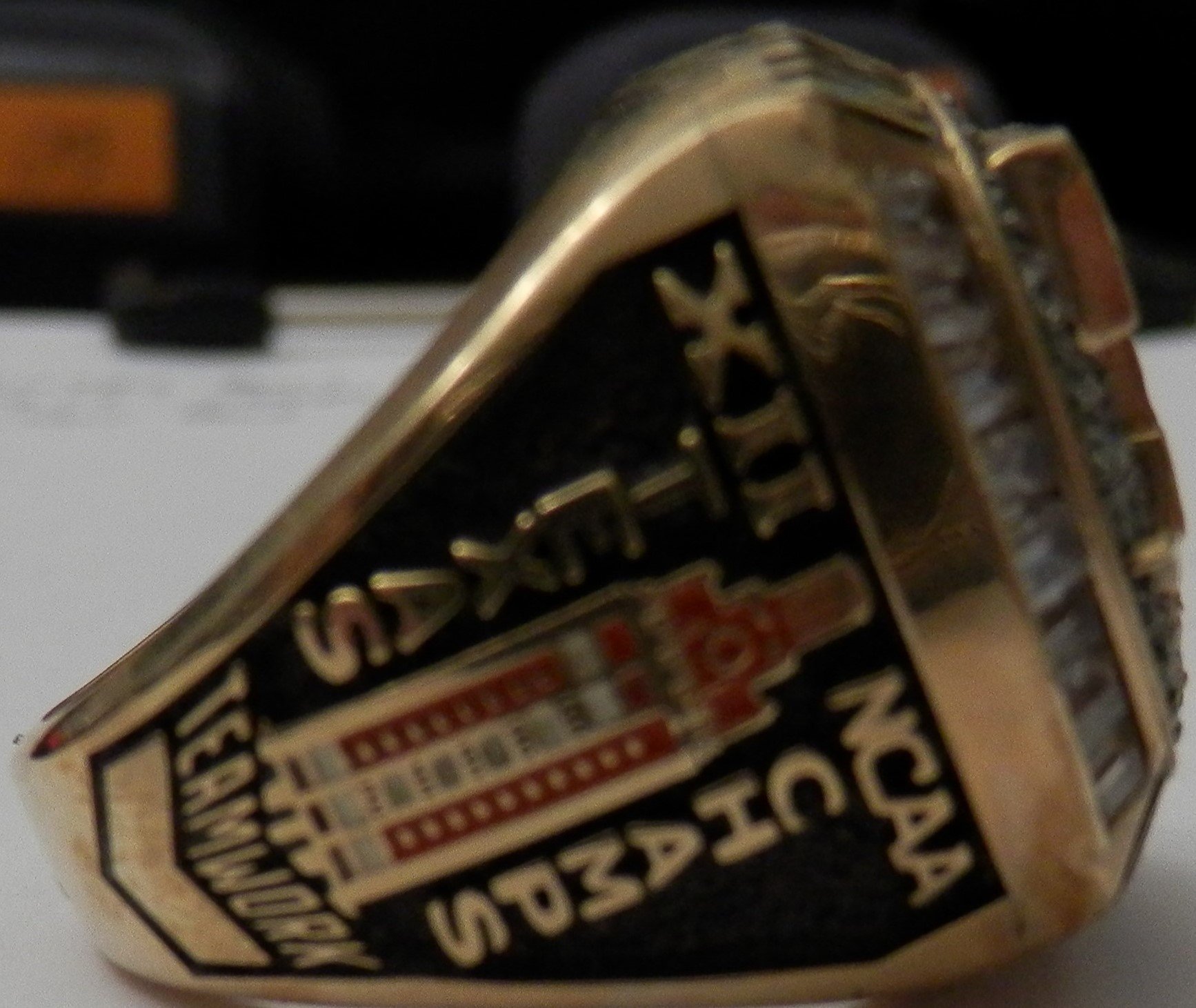 2005 national championship ring