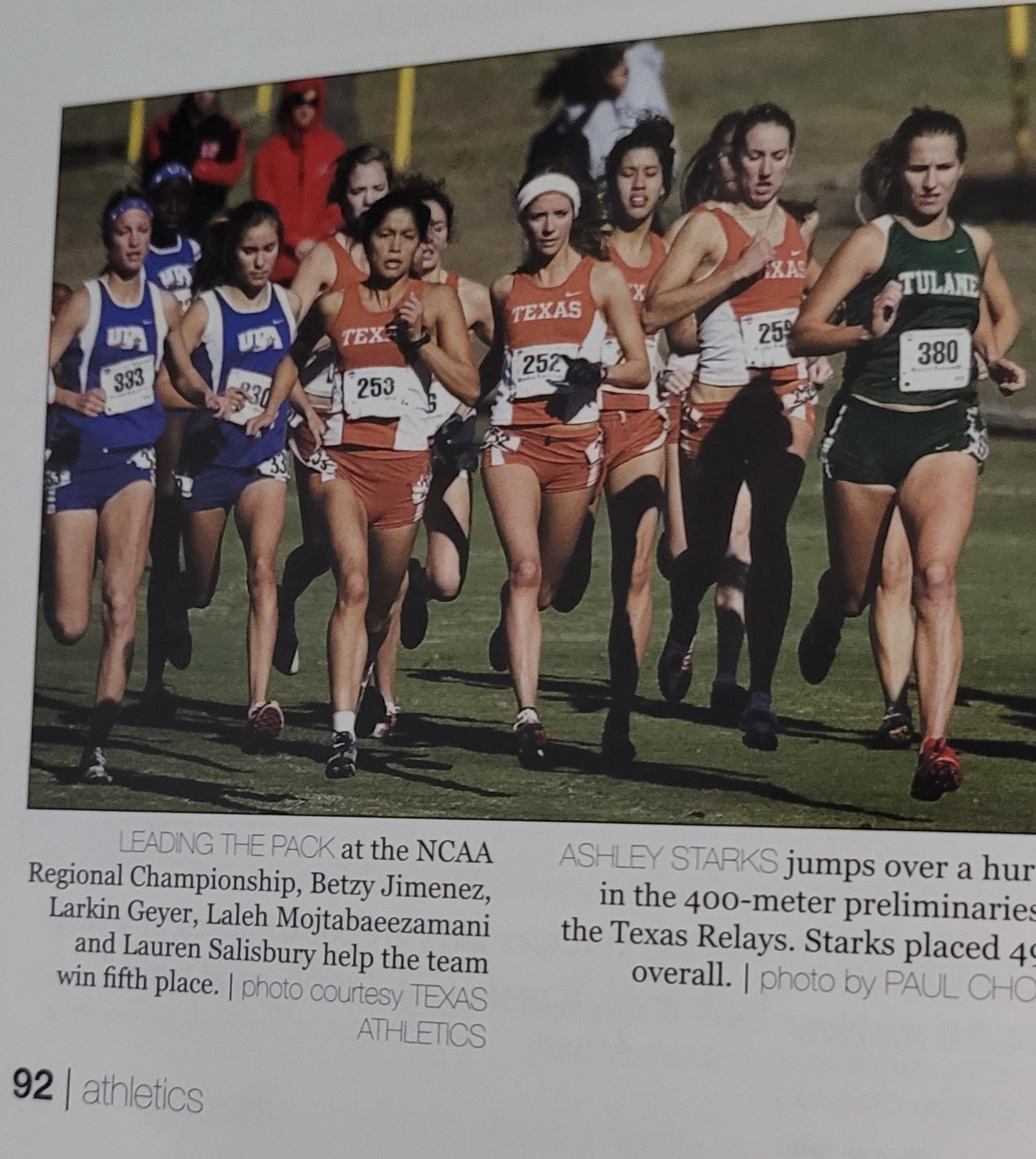  2008-2009  women's cross country  Jimenez Geyer, Mojtabgeezamani 