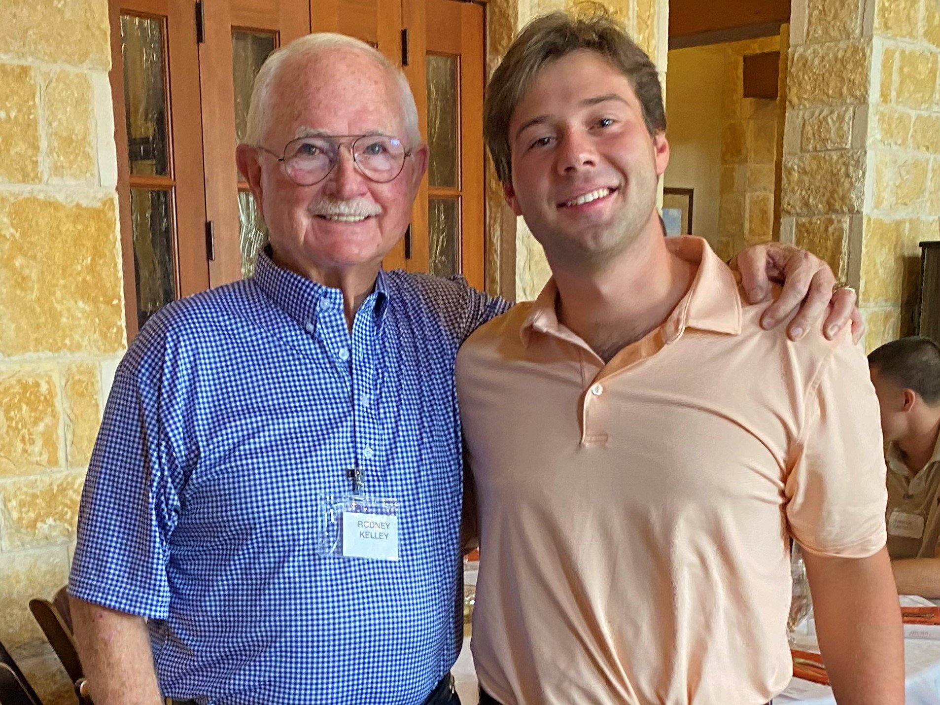 2023  Rodney Kelley and grandson Tommy Hayes, a 2022 UT graduate.JPG