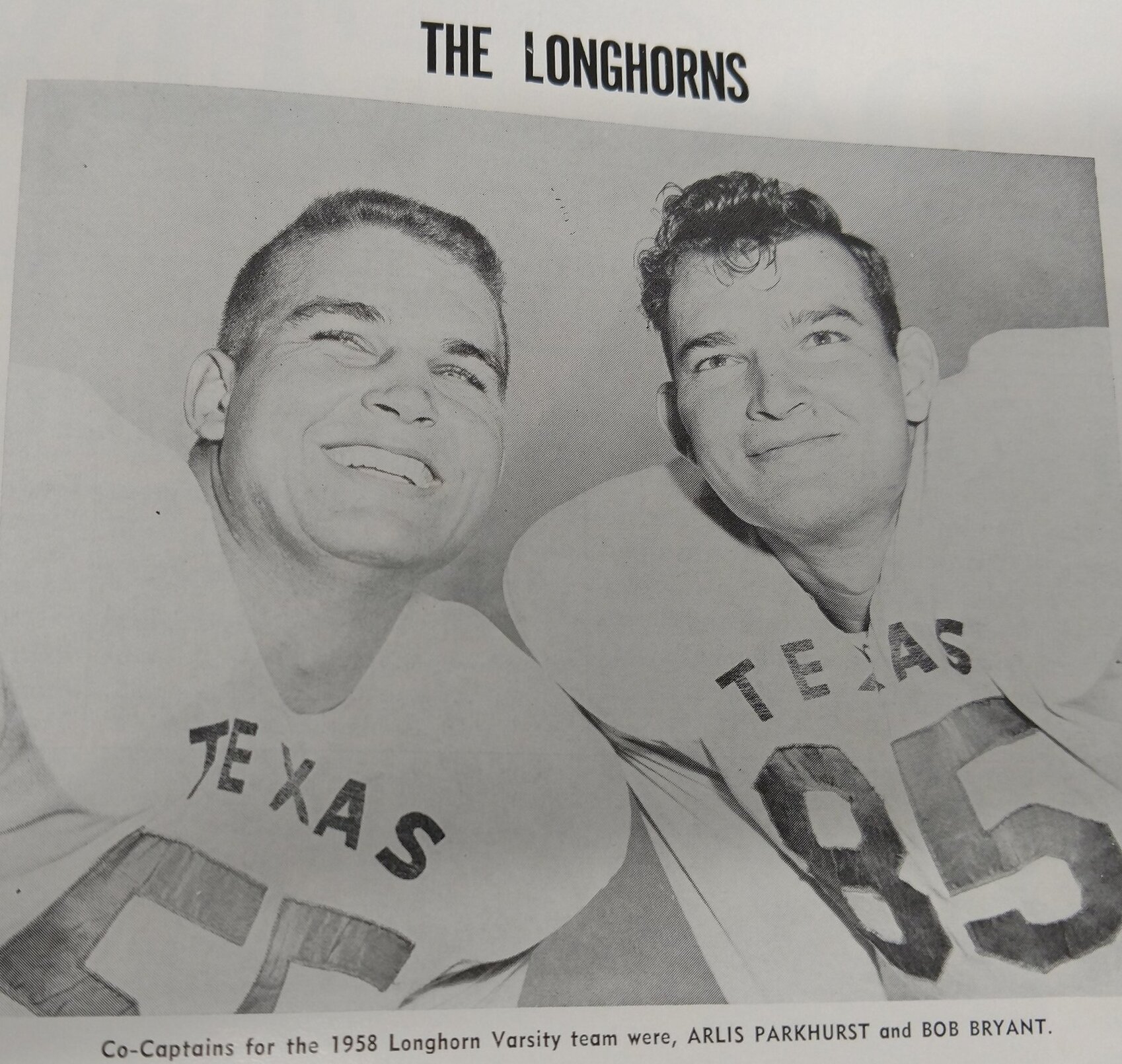 Captains Arlis Parkhurst and Bob Bryant