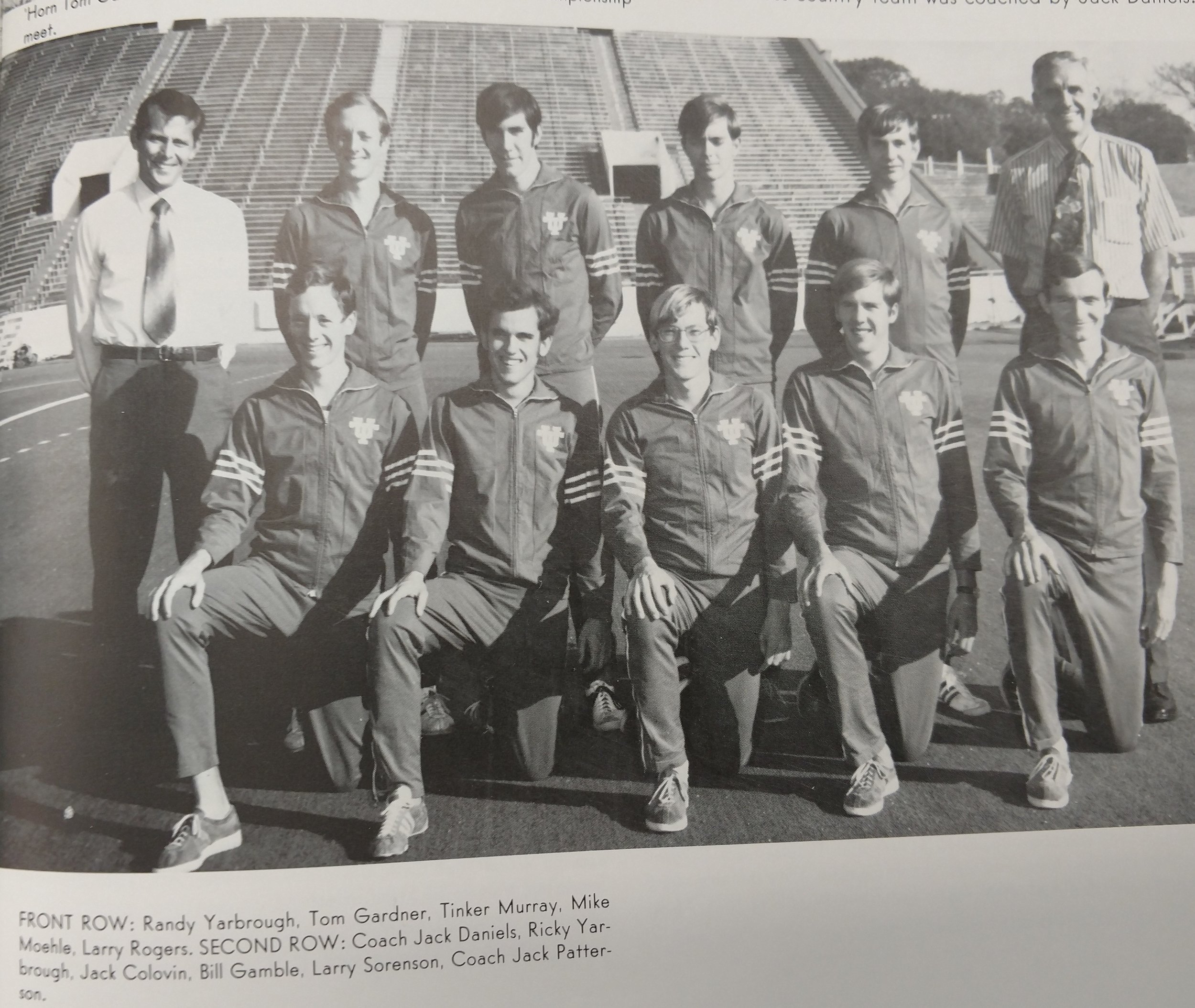  front row- Randy Yarbrough, Gardner, Murray, Moehle, Rogers,  back row- Daniels, Ricky Yarbrough, Colovin, Gamble, Sorenson,  Patterson  