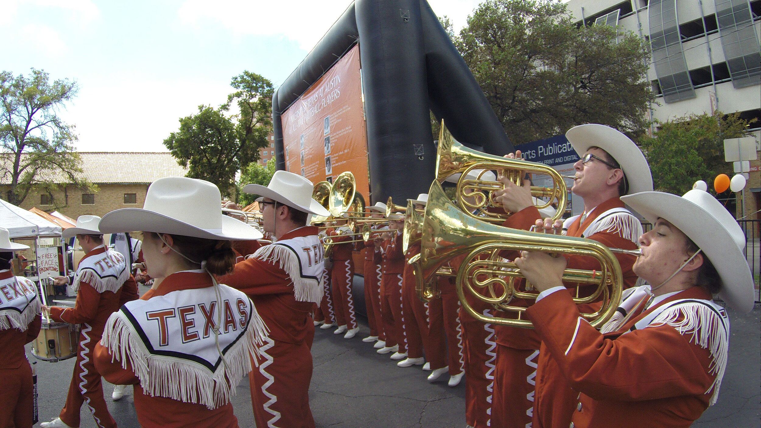 band playing for the Horns of '69