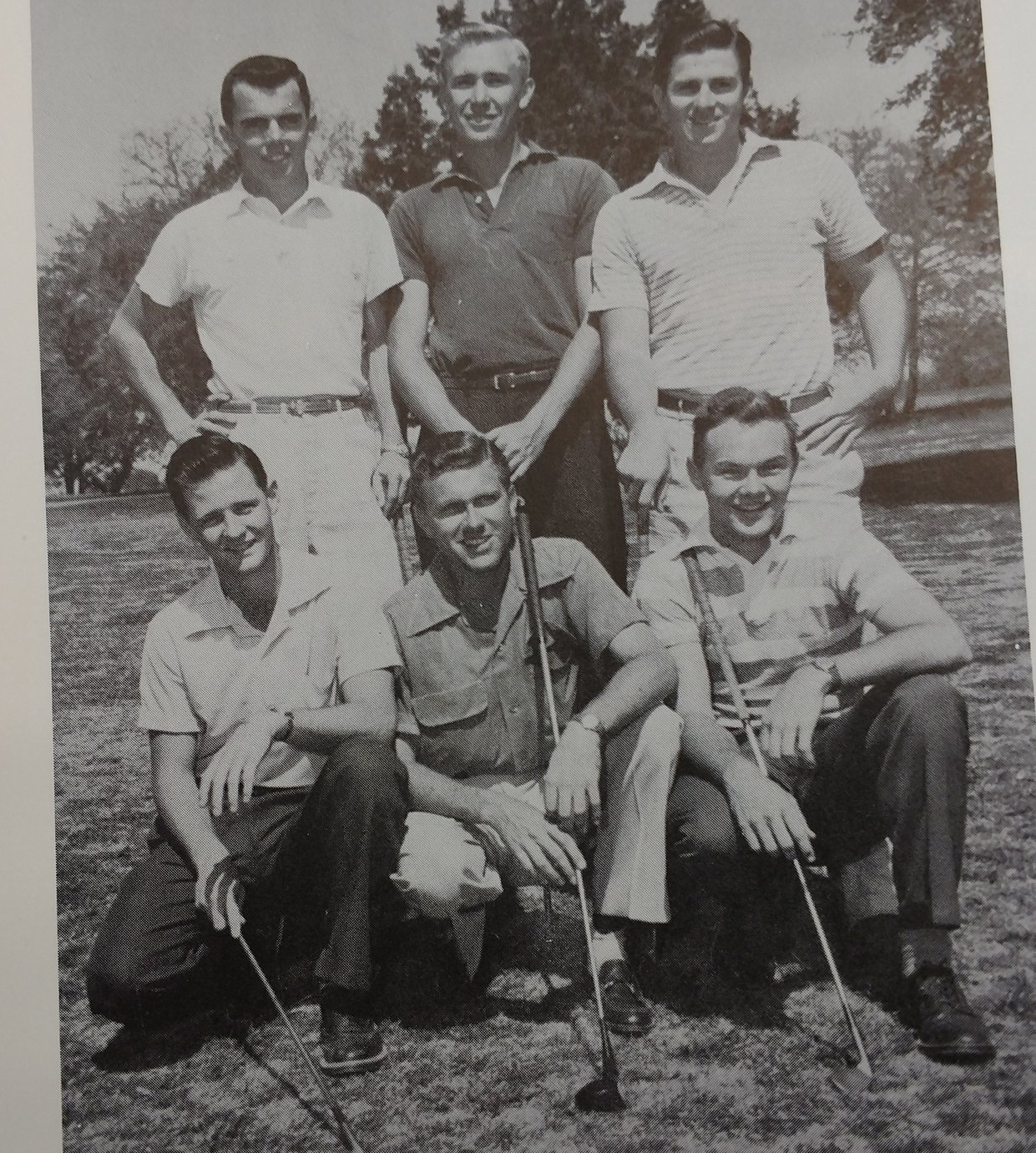 Front- Leggett, Pinkston, Love,  Back - Puett, White, Golden