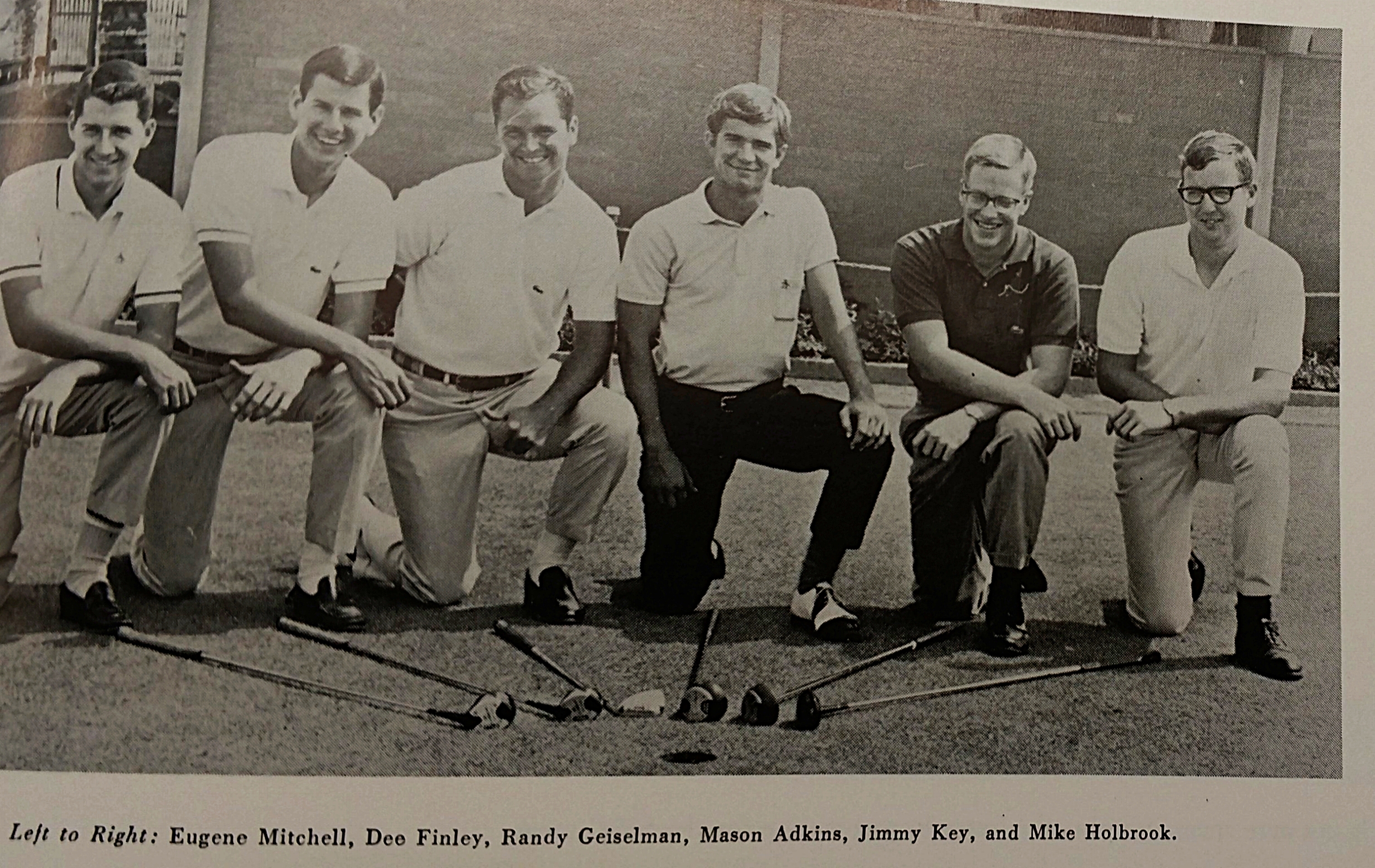 Eugene Mitchell ,  Dee Finley,  Randy Geiselman, Mason Adkins, Jimmy Key, Mike Holbrook