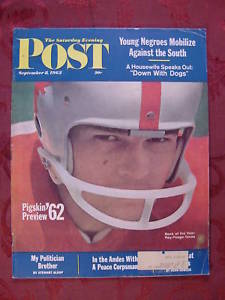 Ray Poage - front of Post Magazine