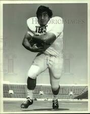 Rene Amaya, an offensive back from San Diego, Texas, was a 1973 UT letterman and a participant in the 1974 Cotton Bowl.