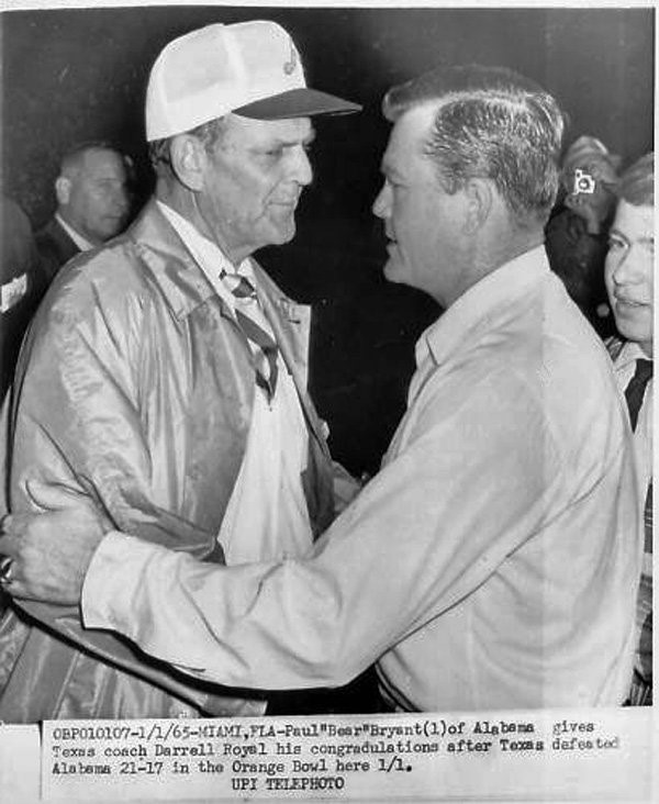 Bear Bryant and Royal