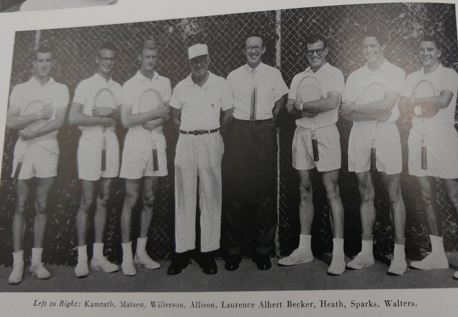  1963  - Jack Kamrath, Matsen, Willerson,  Allison, Becker, Heath, Sparks, Walters  