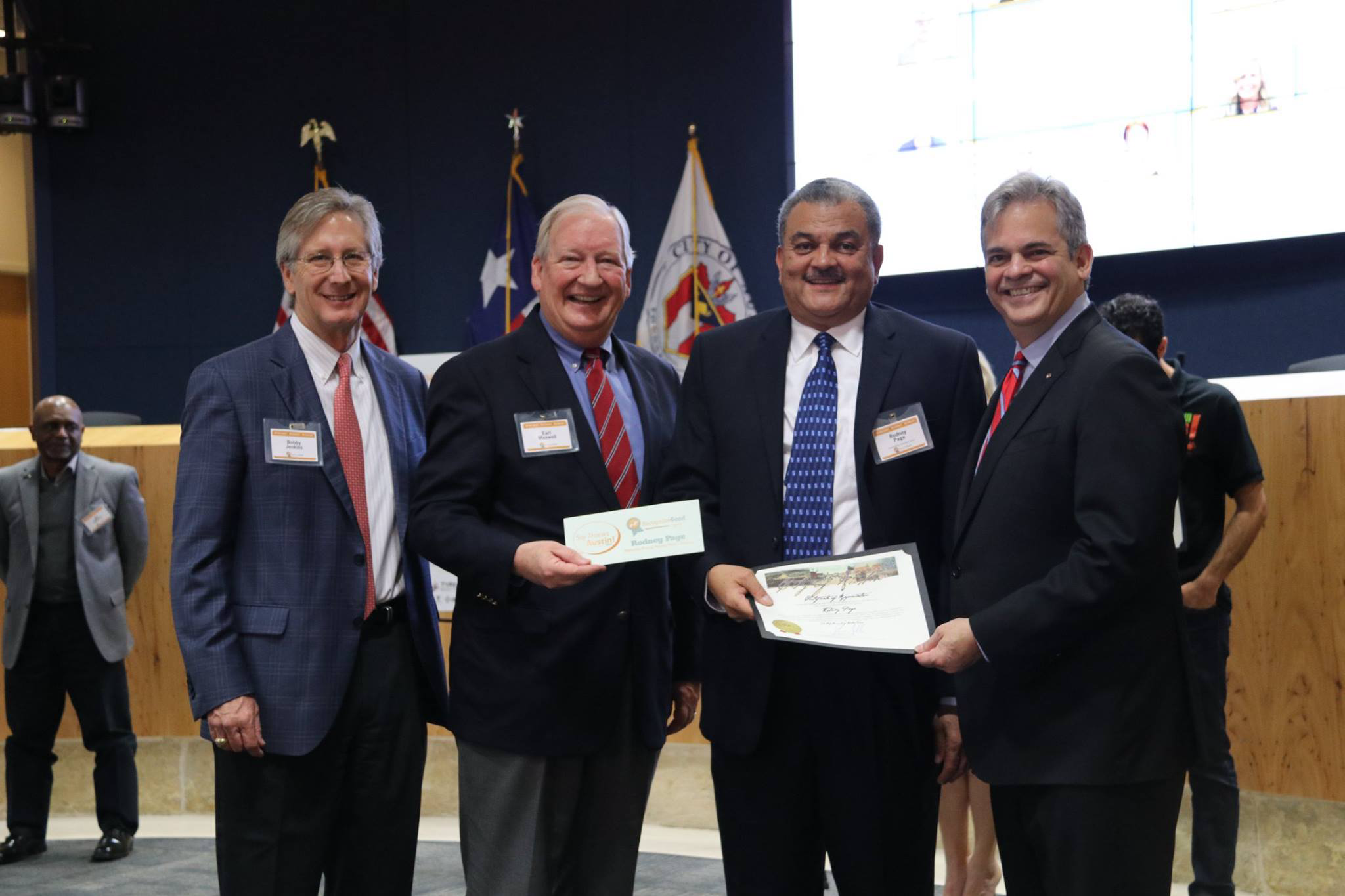 Thankful and honored to be in the Class of 2017 Recognize Good Legends recognized at the recent Say Thanks, Austin Closing Ceremony at City Hall.  All Legends are true Champions for the Greater Good, selfless individ.jpg