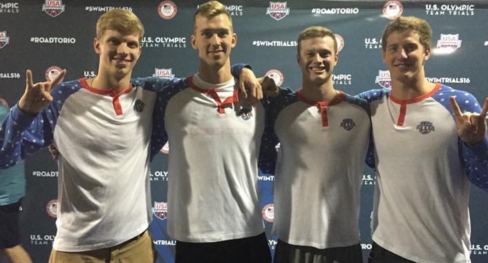  Townley Haas, Clark Smith, Jack Conger and Jimmy Feigen    