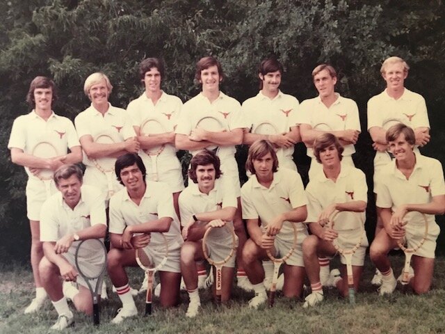  Standing, left to right     Bill Fisher, Houston  Dan Nelson, Austin  Dan Byfield, Austin  Paul Wiegand, Austin  Robert Campbell, Wichita Falls  Jim Bayless, Houston  Dave Woods, assistant coach     Kneeling, left to right     Dave Snyder, head coac