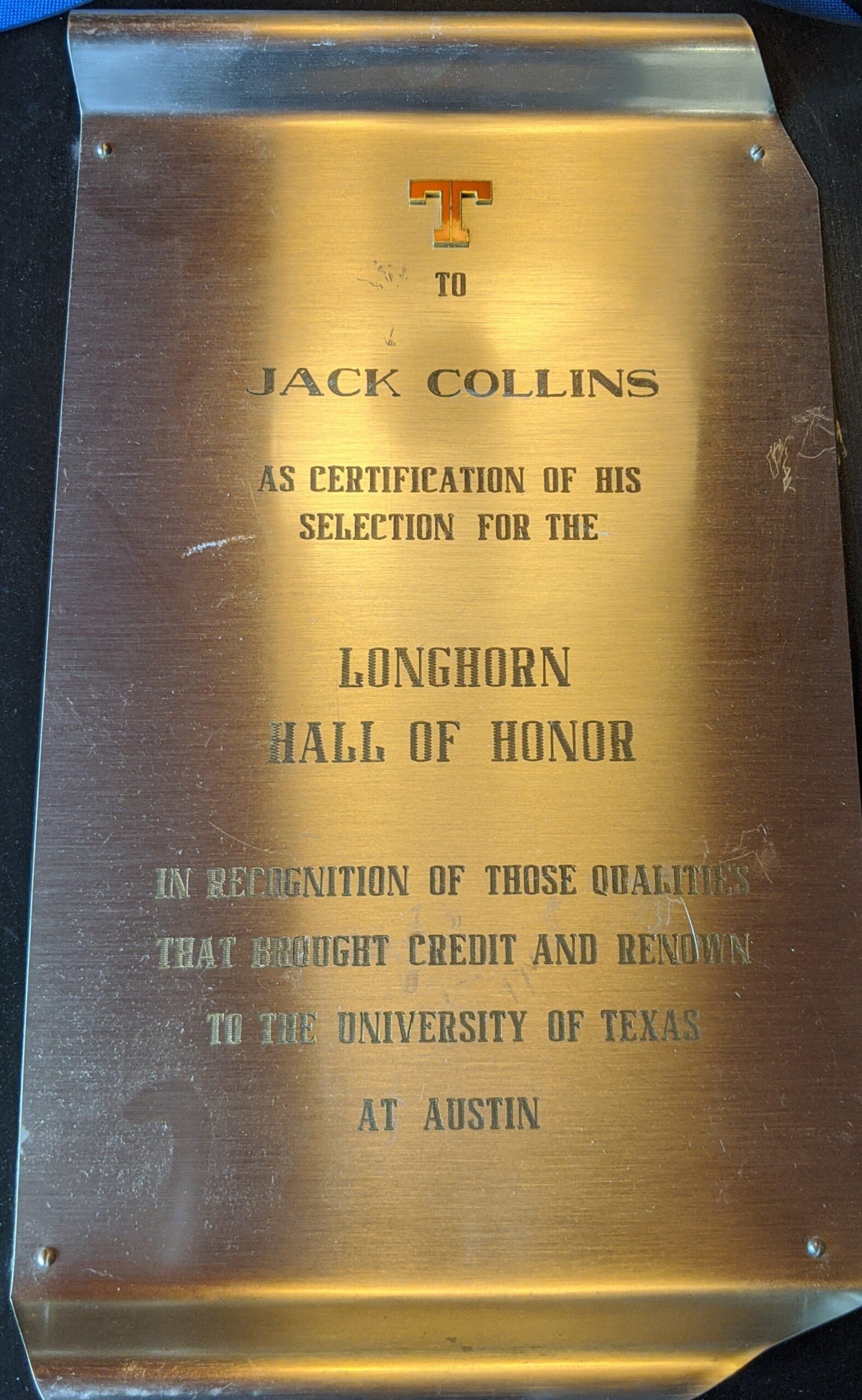 Longhorn Hall of Honor 