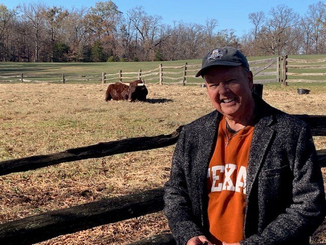 larry carlson with a Longhorn .jpg