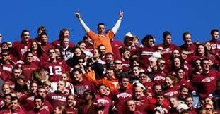 After graduation Johnny at the Aggie game