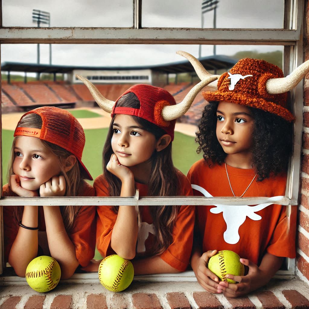 This image has an empty alt attribute; its file name is Longhorns-girls-dreaming-of-playing-softball-for-Texas-1-1.jpg