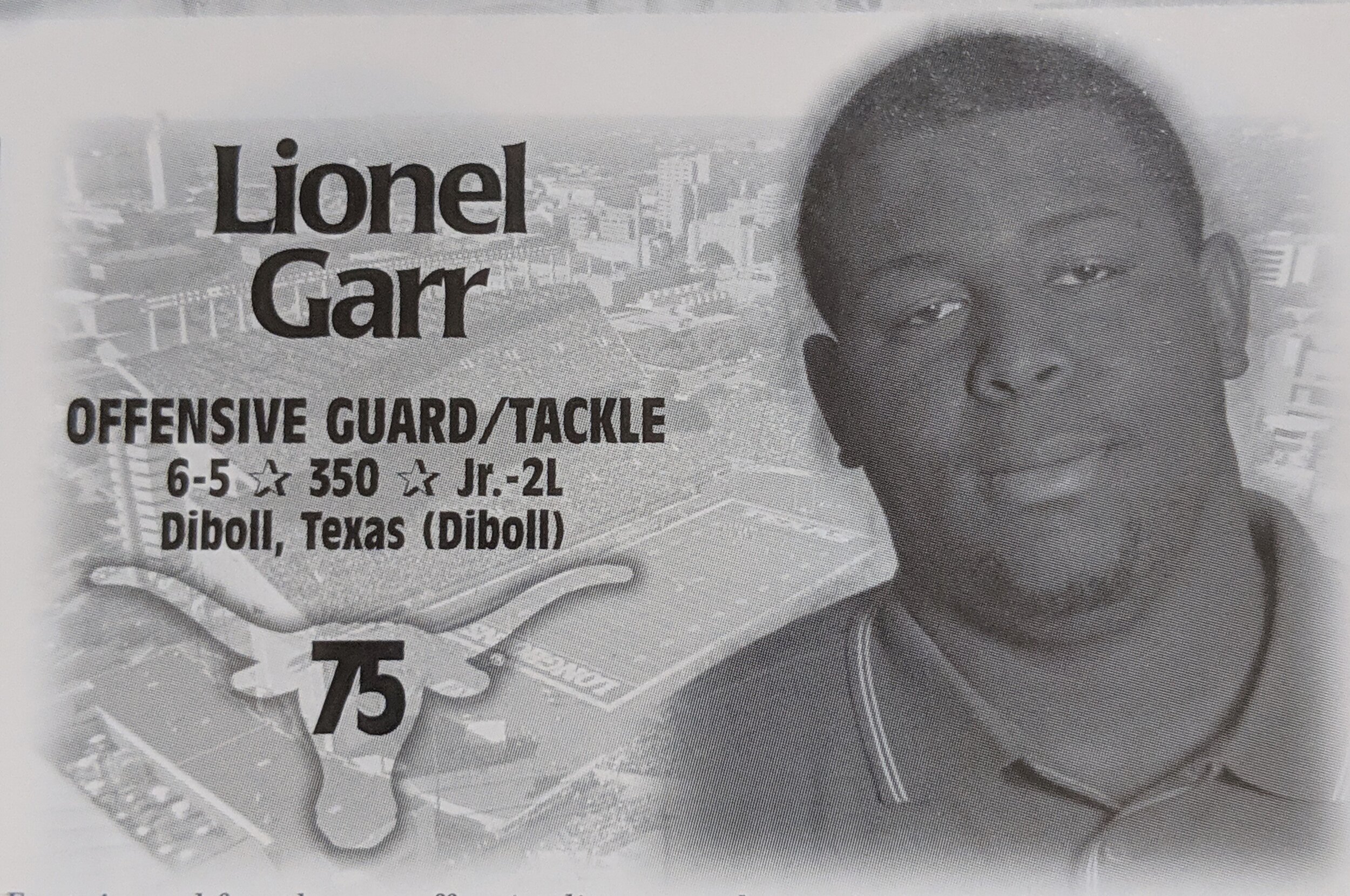 2003 Lionel Garr.jpg
