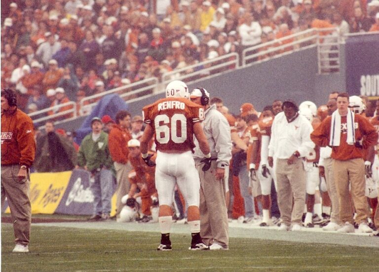 1990’s Football T- Ring Reflections  Renfro, Bishop, Brockermeyer, Cavil,  Brown, Brackens, Davis