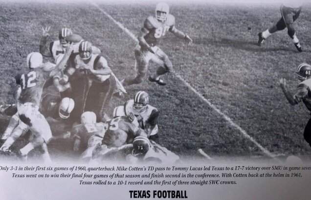 Tommy Lucas 1959-1964 The Resurgence of Texas Football