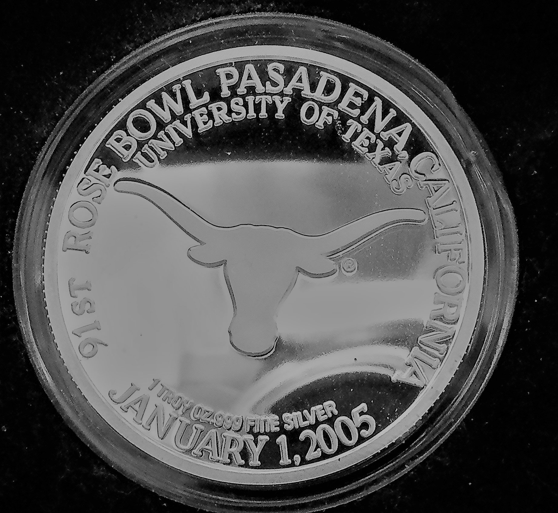 2005 Rose Bowl Medallion