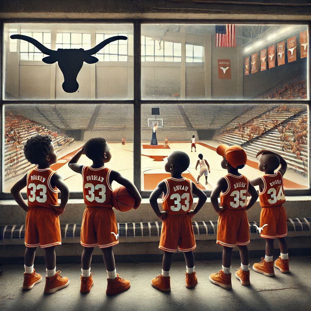 This image has an empty alt attribute; its file name is Longhorn-kits-dreaming-of-basketball.jpg