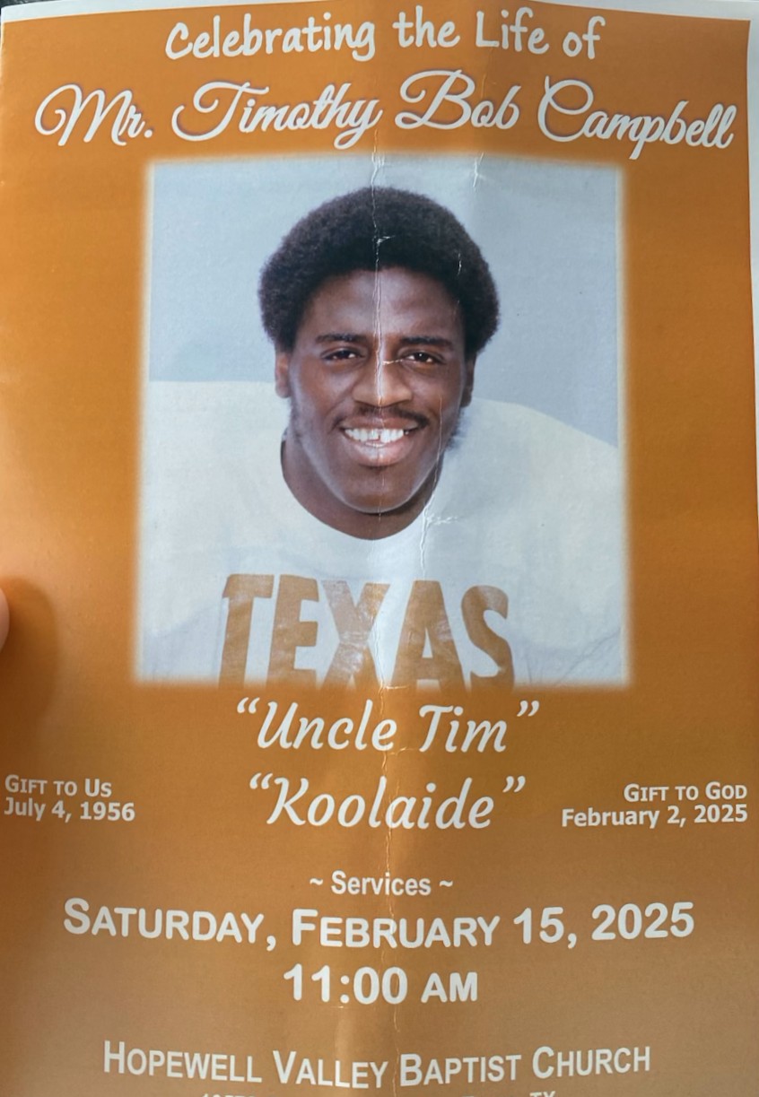 Tim Campbell Funeral Service