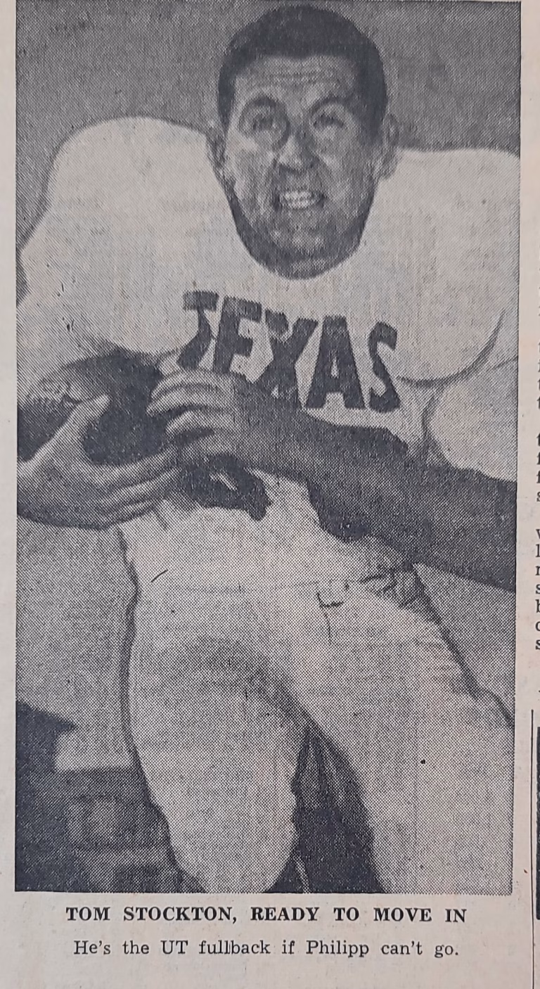 Tom Stockton- 1963 football National Champion
